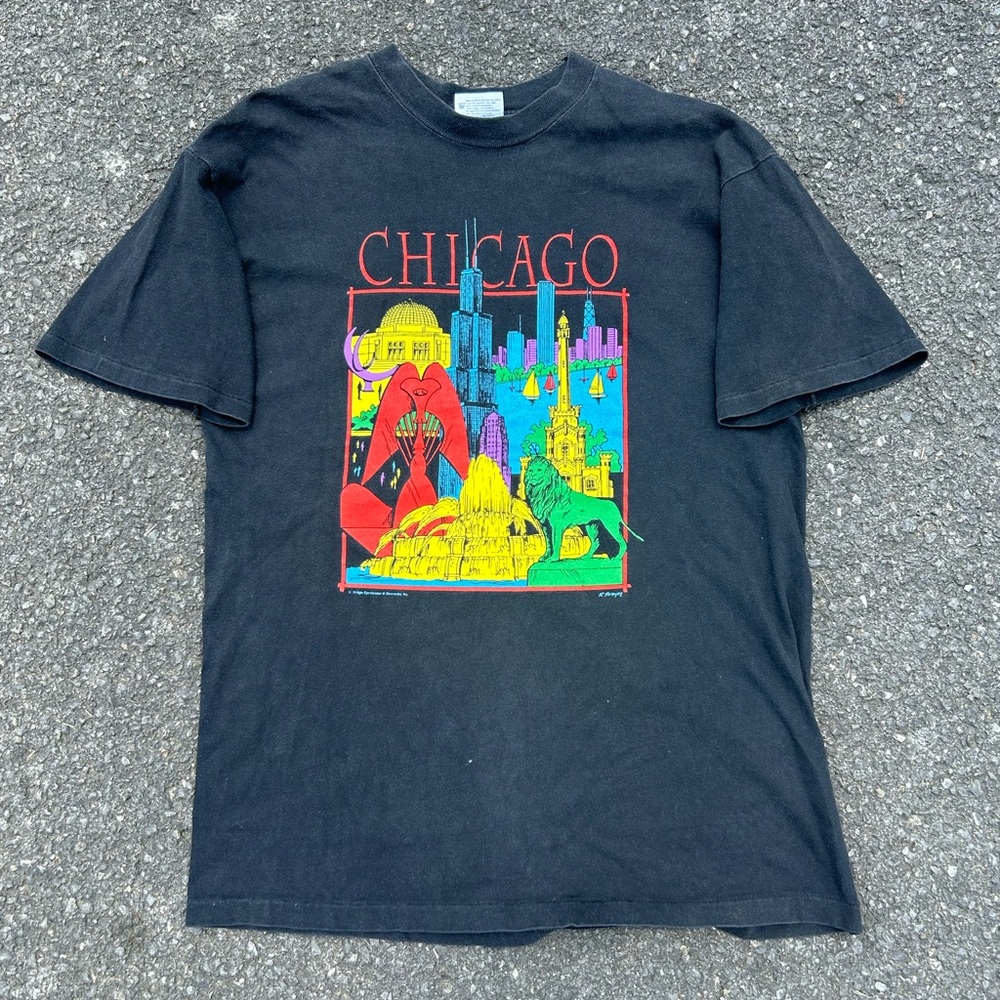 Vintage Chicago Architecture T-Shirt.
